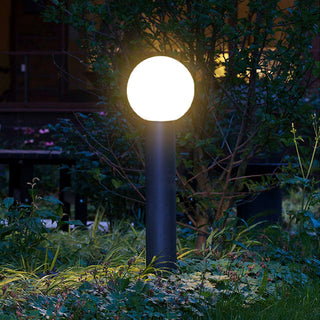 Ray Moderne LED Lampadaire Extérieur Noir Métal Allée Cour