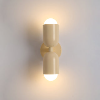 Zareno Applique Murale Cylindre Scandinave Métal Coloré Salon-Luire