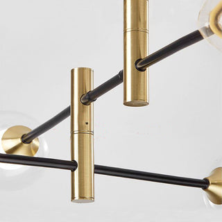 Valentina Design Italien Luminaires Suspensions Globe Moderne Métal/Verre Blanc Laiteux/Clair Chambre/Salon