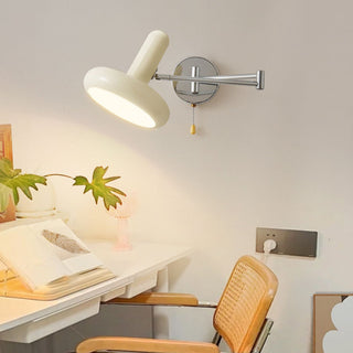 Arisha Applique Murale Orientable Scandinave, Métal, Blanc, Salon