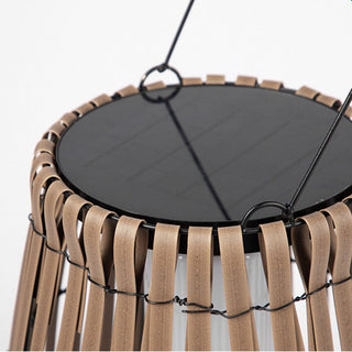 Ray Lampadaire Cylindre Vintage, Bois, Bois, Allée