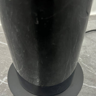 Mira Linéaire Design Lampadaire Globe Moderne Métal Noir Salon