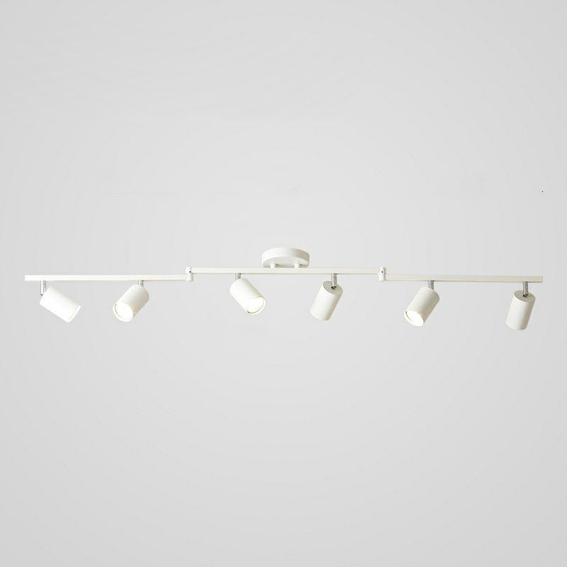 Aim Moderne LED Plafonnier  Noir/Blanc/Or Métal Chambre à coucher