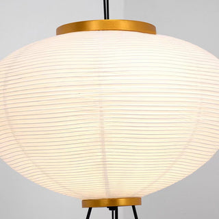 Ritta Design Lampadaire Simple Métal/Papier Blanc Bureau/Salon