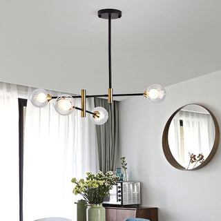 Valentina Design Italien Luminaires Suspensions Globe Moderne Métal/Verre Blanc Laiteux/Clair Chambre/Salon