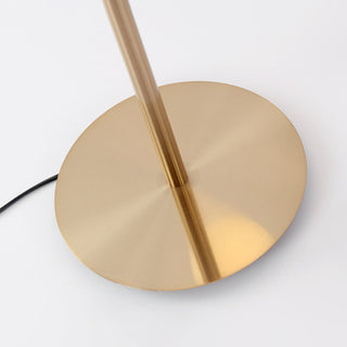 Valentina Lampadaire Globe Moderne, Métal/Verre, Or, Chambre à Coucher