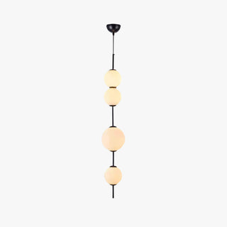 Valentina Luminaires Suspensions Bulle Moderne Simple Métal/Verre Noir Salon/Chambre à Coucher