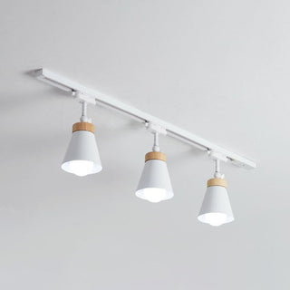 Aim Moderne LED Plafonnier Noir/Blanc Métal Chambre à coucher