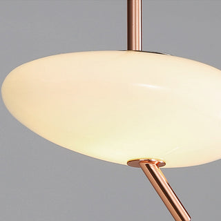 Valentina Suspension Moderne Galets Acrylique Métal Salon