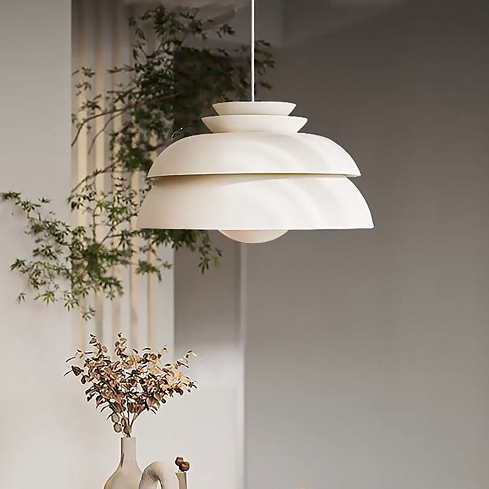 Valentina Luminaires Suspensions Blanc Vintage Métal Salle à Manger/Chambre à Coucher