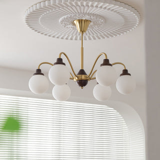 Valentina Français LED Lustre Chromé Or Salon/Chambre À Coucher