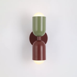 Zareno Applique Murale Cylindre Scandinave Métal Coloré Salon-Luire