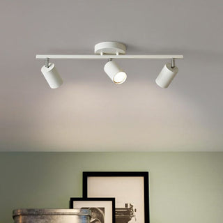 Aim Moderne LED Plafonnier  Noir/Blanc/Or Métal Chambre à coucher