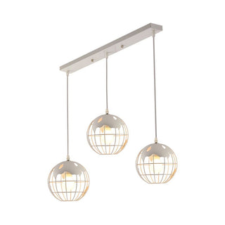 Silva Suspension Sphère/Multi Moderne, Métal, Noir/Blanc, Salon