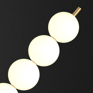Valentina Design Lampadaire Globe Moderne Métal Laiton/Blanc Salon