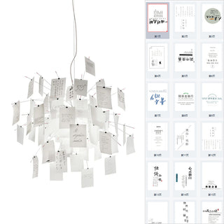 Ortheen Lustre Métal Papier Créativité Individuelle