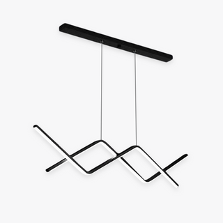 Arisha Luminaires Suspension Lineaire Minimaliste En Aluminium Pour La Cuisine Ou Salon
