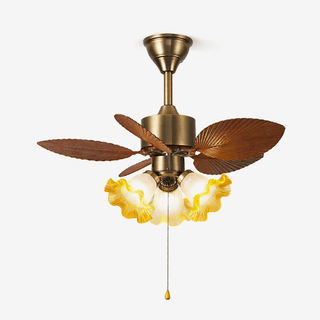 Plafonnier Ventilateur Gulliver Feuille Vintage