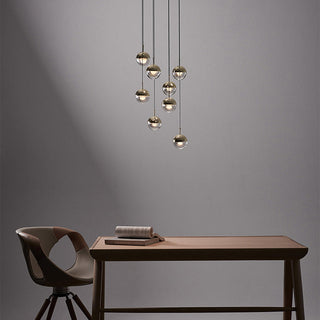 Valentina Design Moderne Luminaires Suspensions Métal Verre Salon/Chambre