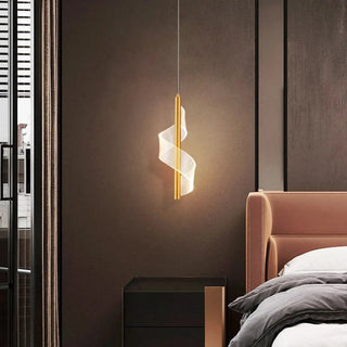 Arisha Luminaires Suspension Chevet LED Nordique Métal Salle à manger