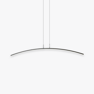 Arisha Suspension Moderne Linéaire LED Simple Nordique Noir Salon