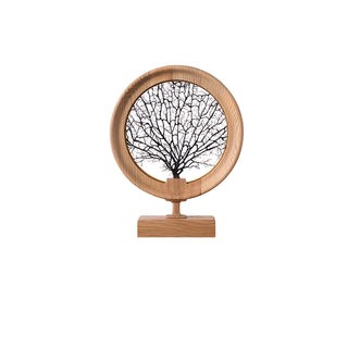Stella Modern Wood Table Lamp-Neutral Decor