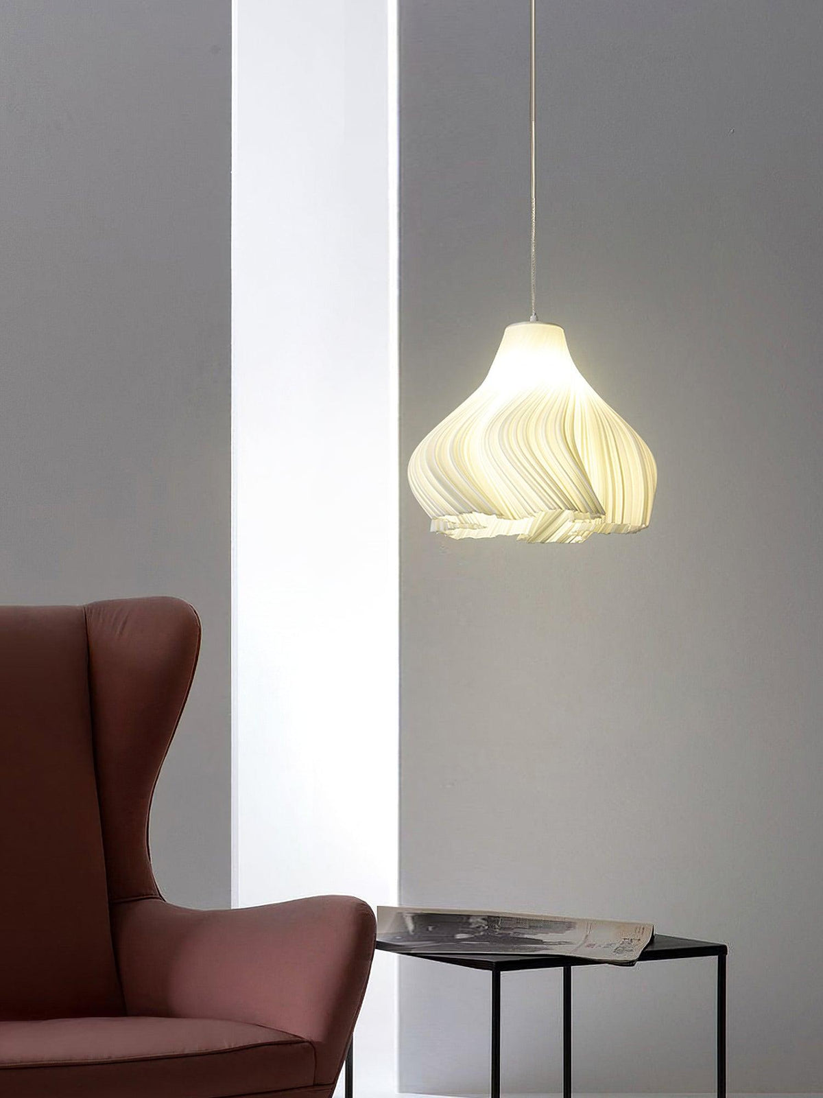 Twirl Lampe Suspendue Art Imprimé Élégante