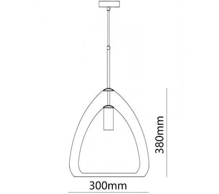 Calyrance Suspension Lampe de Luxe