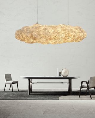 Elliros Texturé Pulpe Papier Suspension Lumière