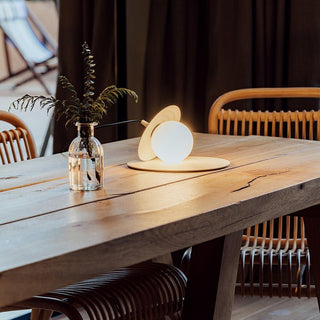Cevenir Kinetic PE Rotomoulding Table Lamp-Neutral Decor