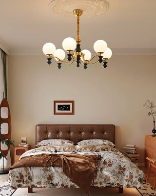 Ordore Lustre en Bois Vintage Traditionnel