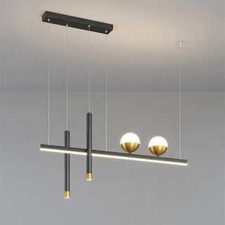 Arisha  Luminaires Suspension Minimaliste Globe Double Métal Salle à manger