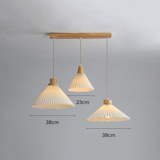 Ritta Suspension Cluster, Plissé 4 Styles