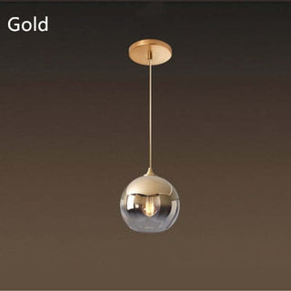 Liroven Lampe Suspendue à Boule de Verre Chambre à Coucher/Salle à Manger-Luire