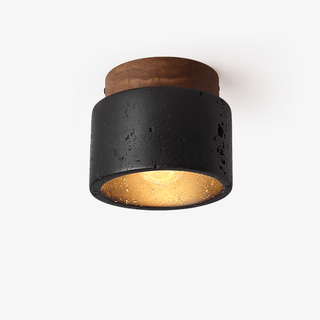 Volcanic Glow Ceiling Light-Neutral Decor