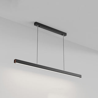 Ray Suspension Linéaire Moderne, Métal, Noir/Blanc, Salon