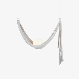 Hammock Fabric Pendant Light-Neutral Decor