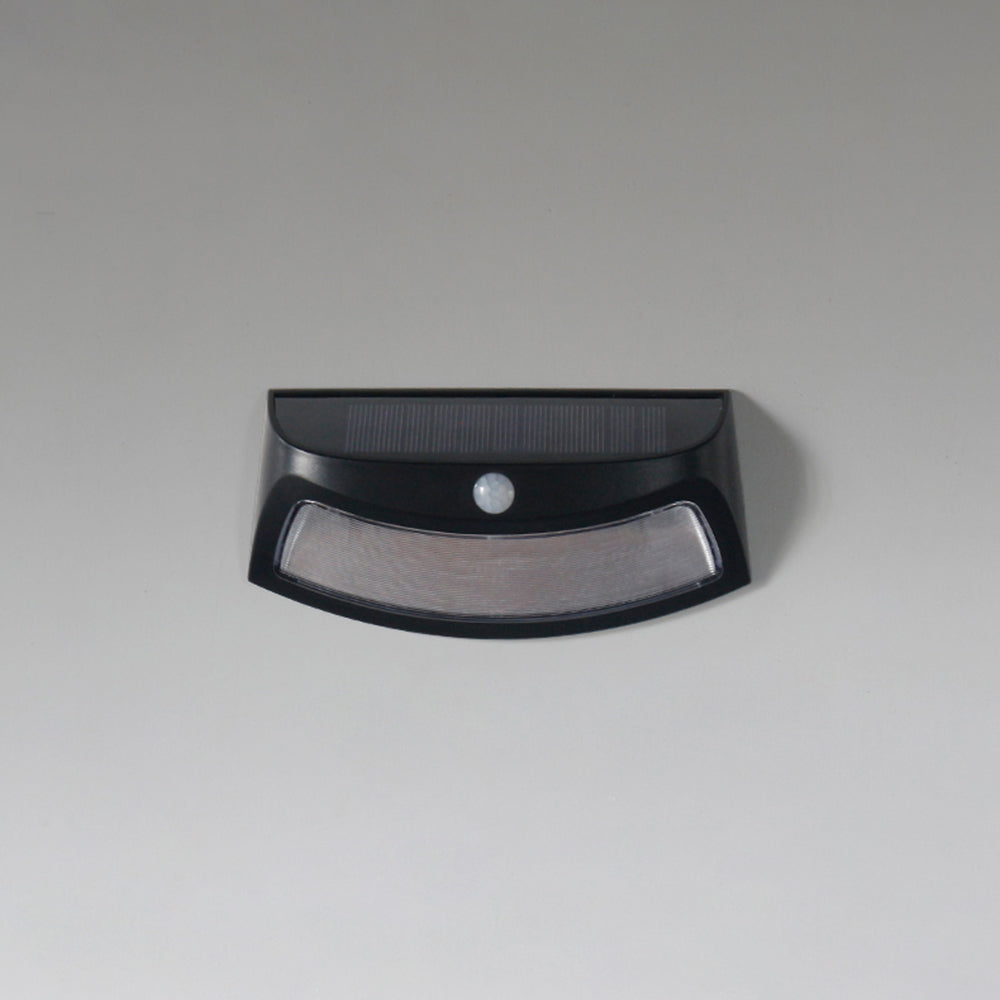 Ray Éclairage Escalier Extérieur Trapézoïdale Simple, Métal/Acrylique, Noir/Copper, Cour