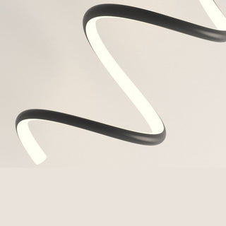 Arisha Applique Murale LED Spirale Moderne Pour Chambre, Couloir, Salon