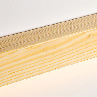 Zenx Applique Murale Linéaire en Bois