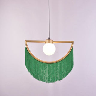 Aria Design Suspension Jaune/Vert/Rose/Café Métal/Tissu Chambre à coucher