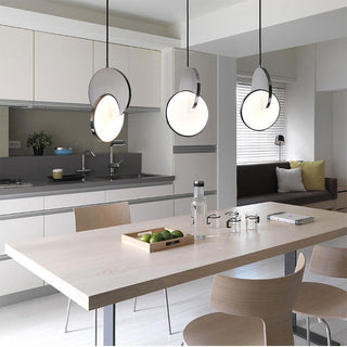 Arisha Luminaires Suspension  Minimaliste Métal Or/Argent Salon