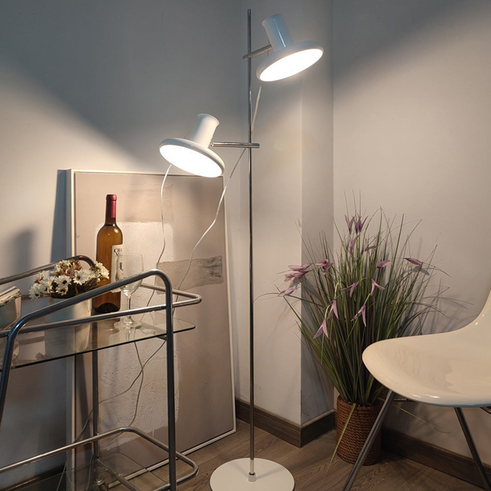 Arisha Design Intérieur Lampadaire Moderne Métal Blanc Bureau/Chambre