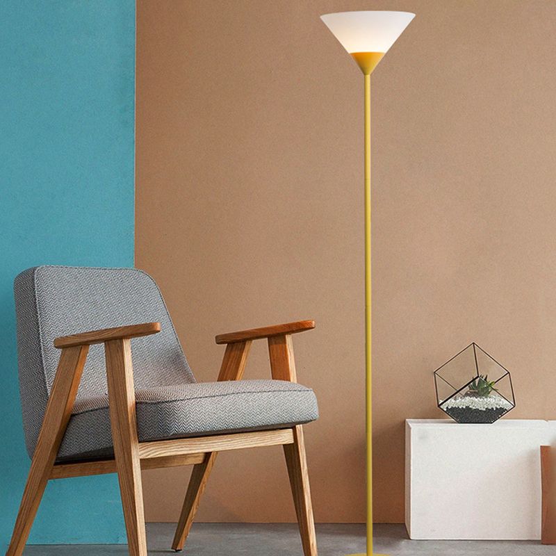 Valentina Moderne Tasse Lampadaire Multicolore Métal Acrylique