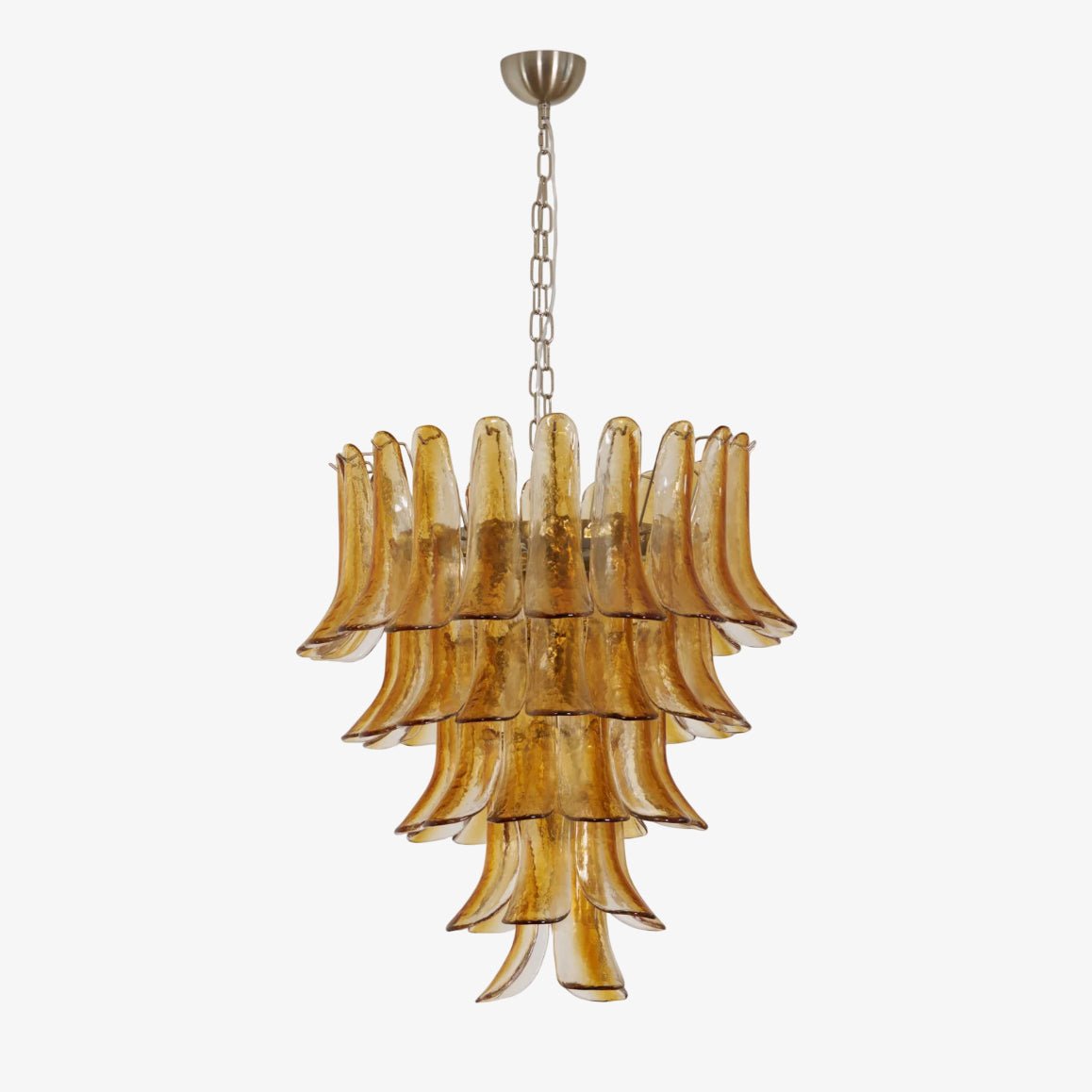 Grevielle Lustre en Verre Ambre