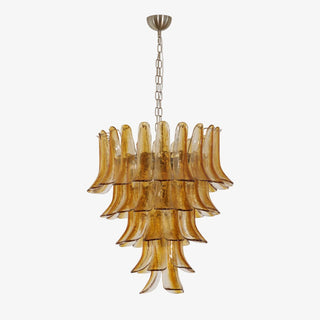 Aurora Lustre en Verre Ambre