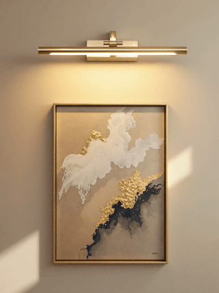 Geth Cadre Doré Applique Murale Rechargeable