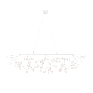 Lustra Lustre LED À Branches Longues Et Linéaires Artistiques-Luire