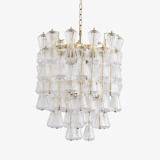 Aurora Lustre Murano Verre Florale Cascade