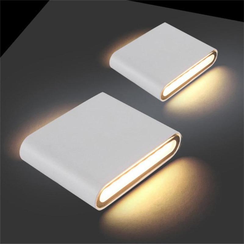 Ray Applique Murale LED Moderne Minimaliste, Noir/Blanc, Cour